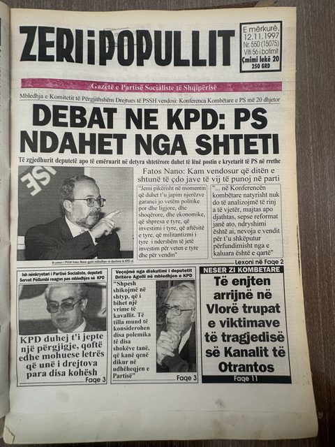 Zëri i Popullit 1997-11-12
